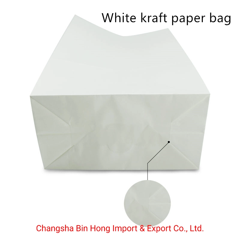 Food Grade Eco-Friendly Paper Bread Bag Wax Paper Bread Bag Kraft Paper Bag for Bread