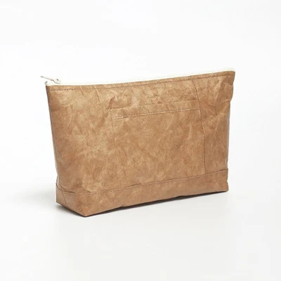 OEM 2019 le plus récent sac en papier kraft cosmétique de mode lavable